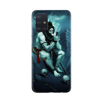 Lord Shiva Mahakal2 Mobile Back Case for Samsung Galaxy A71 (Design - 98)