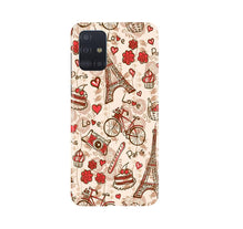 Love Paris Mobile Back Case for Samsung Galaxy A71  (Design - 103)