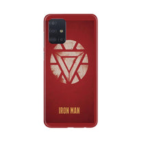 Iron Man Superhero Mobile Back Case for Samsung Galaxy A71  (Design - 115)