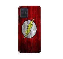 Flash Superhero Mobile Back Case for Samsung Galaxy A71  (Design - 116)