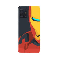 Iron Man Superhero Mobile Back Case for Samsung Galaxy A71  (Design - 120)