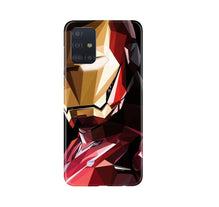 Iron Man Superhero Mobile Back Case for Samsung Galaxy A71  (Design - 122)