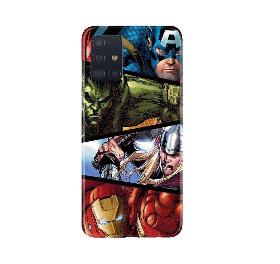 Avengers Superhero Case for Samsung Galaxy A71  (Design - 124)