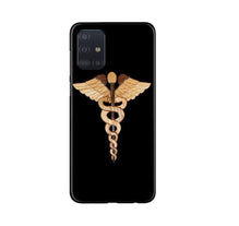 Doctor Logo Mobile Back Case for Samsung Galaxy A71  (Design - 134)