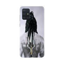 Lord Shiva Mobile Back Case for Samsung Galaxy A71  (Design - 135)