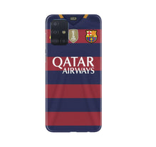 Qatar Airways Mobile Back Case for Samsung Galaxy A71  (Design - 160)