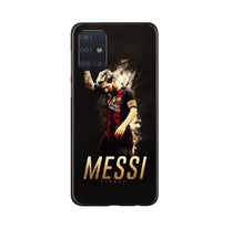 Messi Mobile Back Case for Samsung Galaxy A71  (Design - 163)
