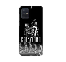 Cristiano Mobile Back Case for Samsung Galaxy A71  (Design - 165)