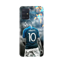 Mbappe Mobile Back Case for Samsung Galaxy A71  (Design - 170)