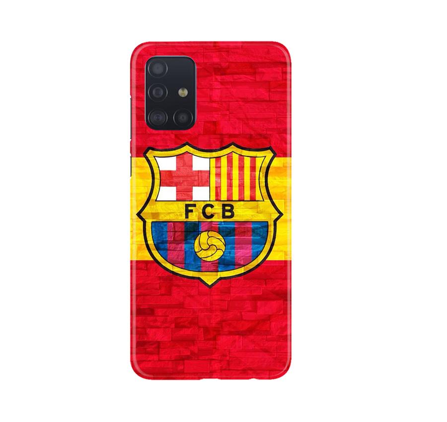 FCB Football Case for Samsung Galaxy A71(Design - 174)
