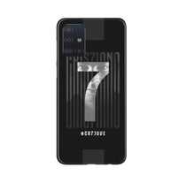 Cristiano Mobile Back Case for Samsung Galaxy A71  (Design - 175)