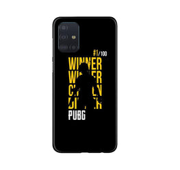 Pubg Winner Winner Case for Samsung Galaxy A71(Design - 177)