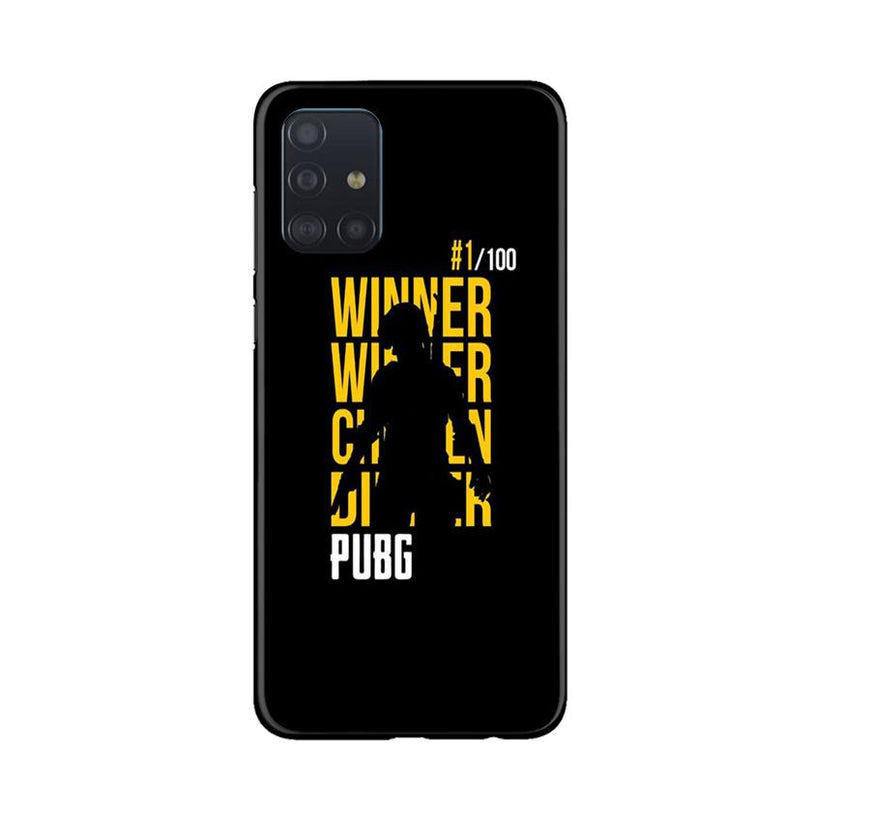 Pubg Winner Winner Case for Samsung Galaxy A71  (Design - 177)