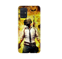 Pubg Mobile Back Case for Samsung Galaxy A71  (Design - 180)