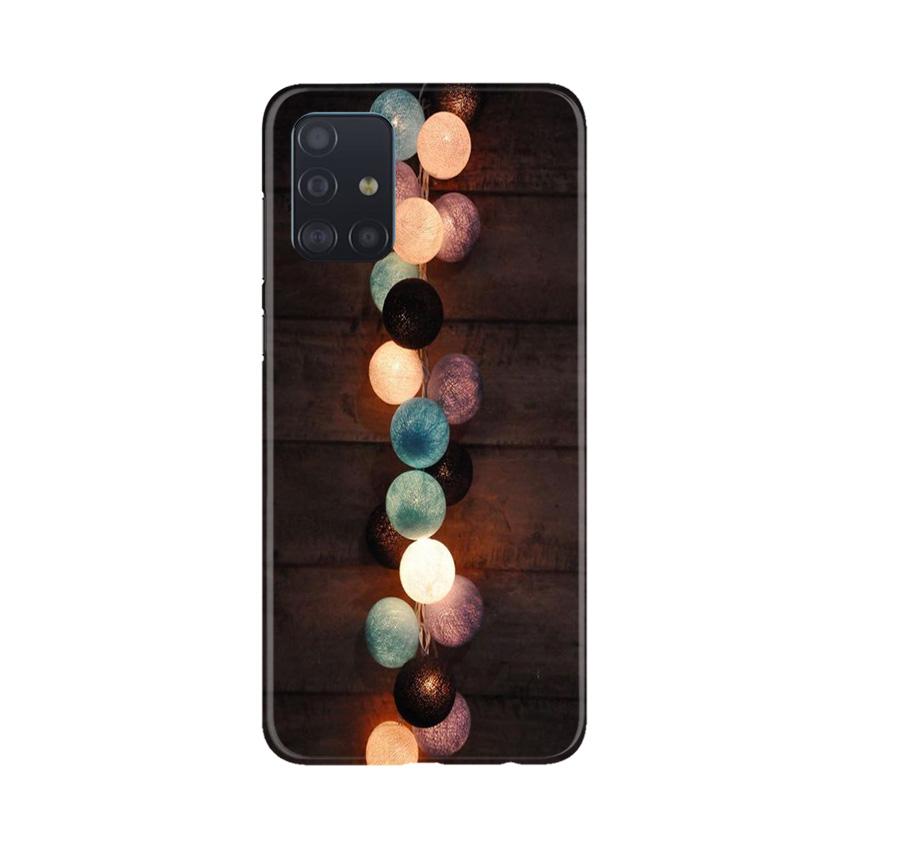 Party Lights Case for Samsung Galaxy A71 (Design No. 209)