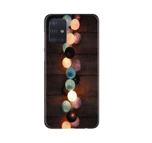 Party Lights Mobile Back Case for Samsung Galaxy A71 (Design - 209)