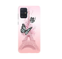 Eiffel Tower Mobile Back Case for Samsung Galaxy A71 (Design - 211)