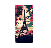 Eiffel Tower Mobile Back Case for Samsung Galaxy A71 (Design - 212)