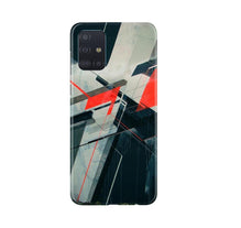 Modern Art Mobile Back Case for Samsung Galaxy A71 (Design - 231)