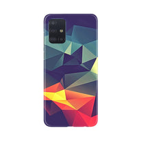 Modern Art Mobile Back Case for Samsung Galaxy A71 (Design - 232)