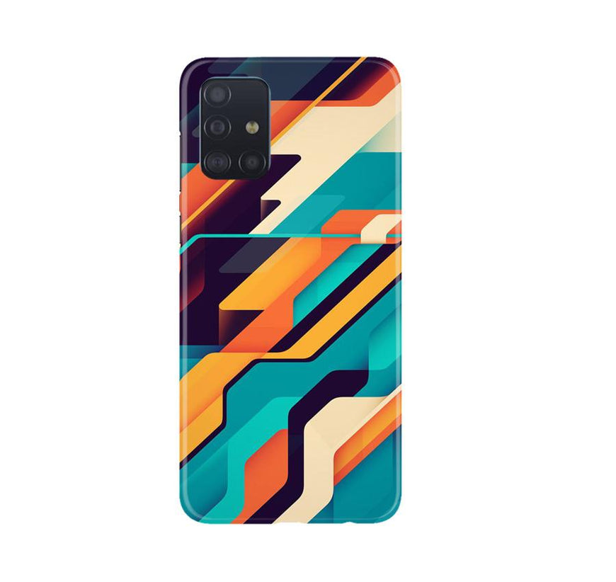 Modern Art Case for Samsung Galaxy A71 (Design No. 233)
