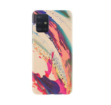 Modern Art Mobile Back Case for Samsung Galaxy A71 (Design - 234)