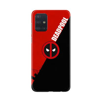 Deadpool Mobile Back Case for Samsung Galaxy A71 (Design - 248)
