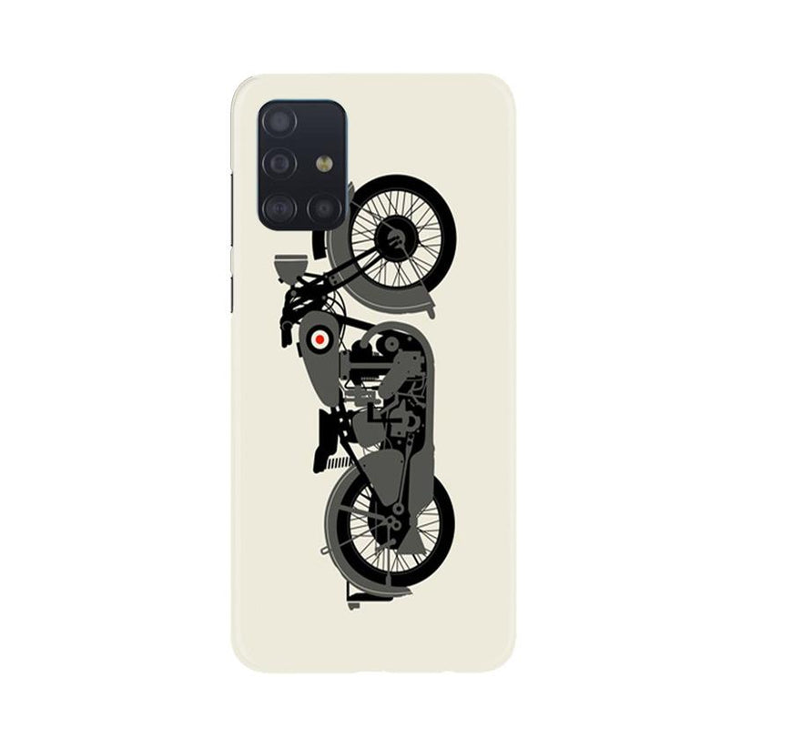 MotorCycle Case for Samsung Galaxy A71 (Design No. 259)