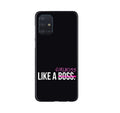 Like a Girl Boss Case for Samsung Galaxy A71 (Design No. 265)