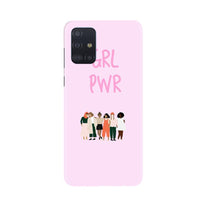 Girl Power Mobile Back Case for Samsung Galaxy A71 (Design - 267)