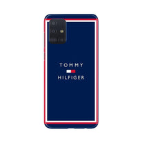 Tommy Hilfiger Mobile Back Case for Samsung Galaxy A71 (Design - 275)