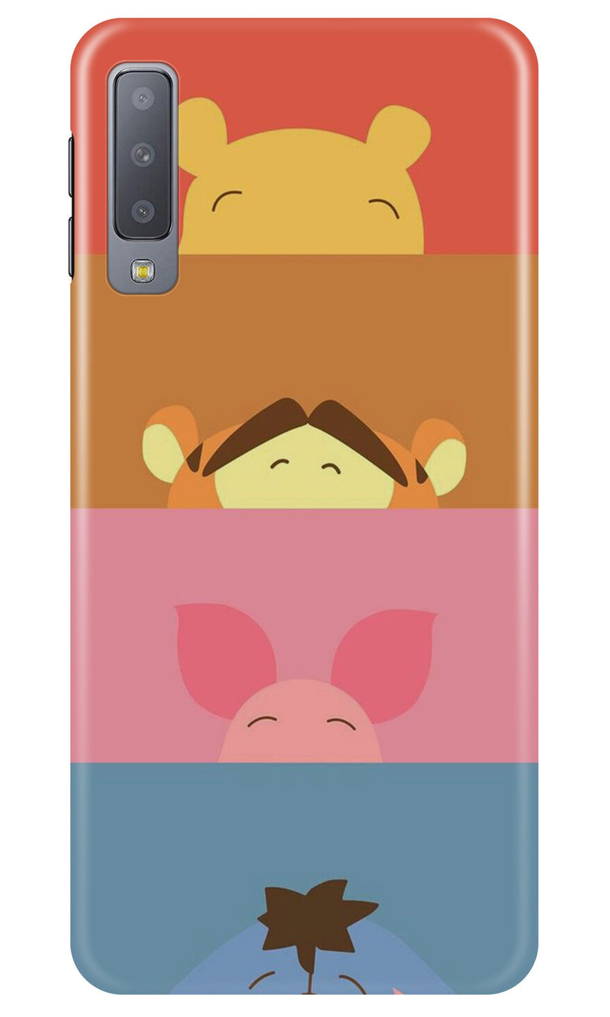Cartoon Case for Galaxy A7 (2018) (Design - 183)