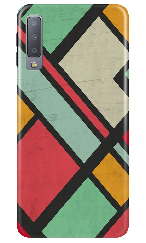 Boxes Case for Galaxy A7 (2018) (Design - 187)