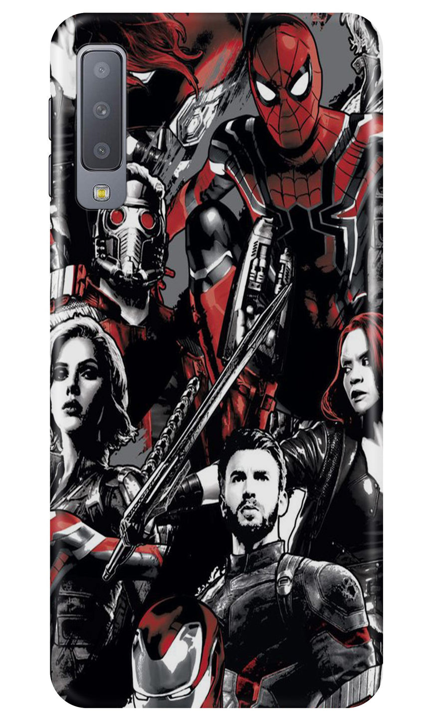 Avengers Case for Galaxy A7 (2018) (Design - 190)