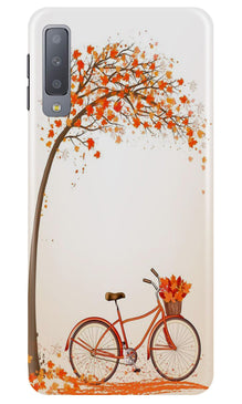 Bicycle Case for Galaxy A7 (2018) (Design - 192)