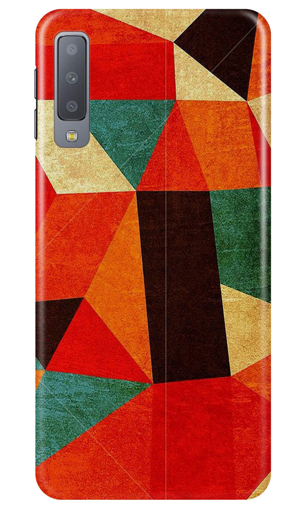 Modern Art Case for Galaxy A7 (2018) (Design - 203)