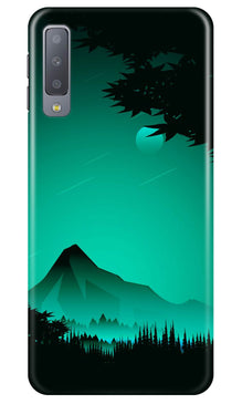 Moon Mountain Case for Galaxy A7 (2018) (Design - 204)