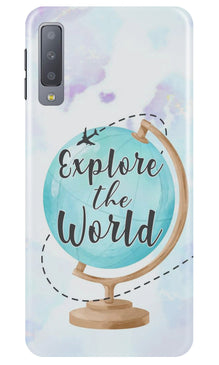 Explore the World Mobile Back Case for Samung Galaxy A70s (Design - 207)