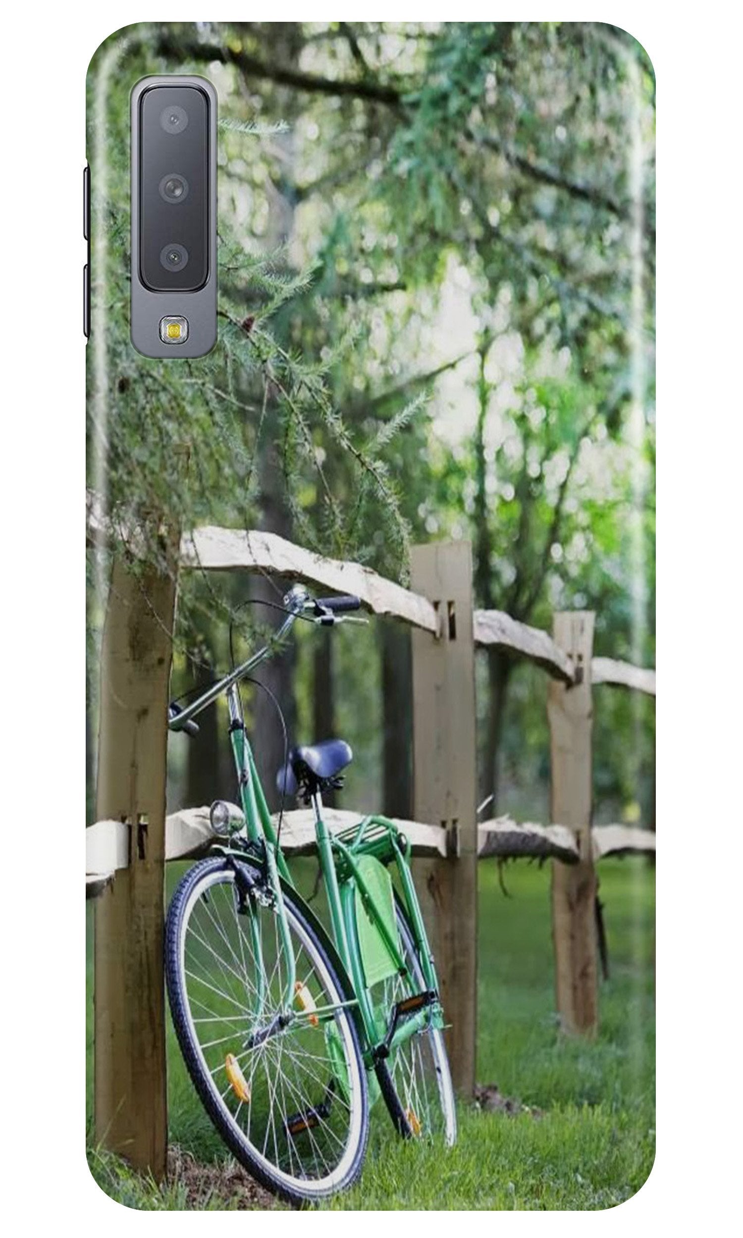 Bicycle Case for Samung Galaxy A70s (Design No. 208)