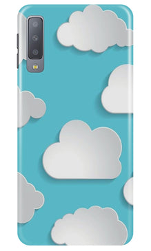 Clouds Mobile Back Case for Samung Galaxy A70s (Design - 210)