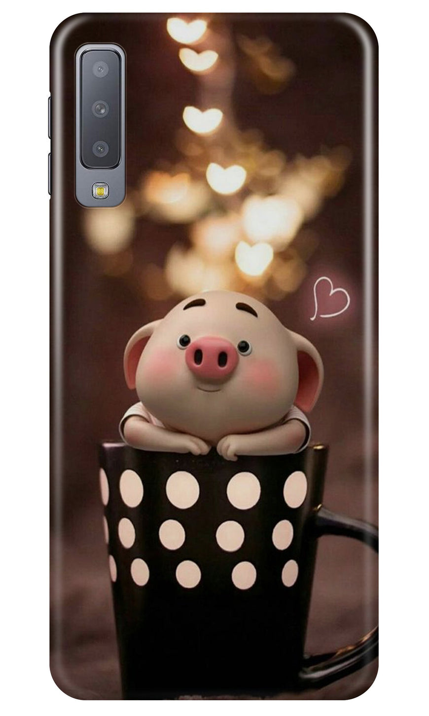 Cute Bunny Case for Samsung Galaxy A70 (Design No. 213)