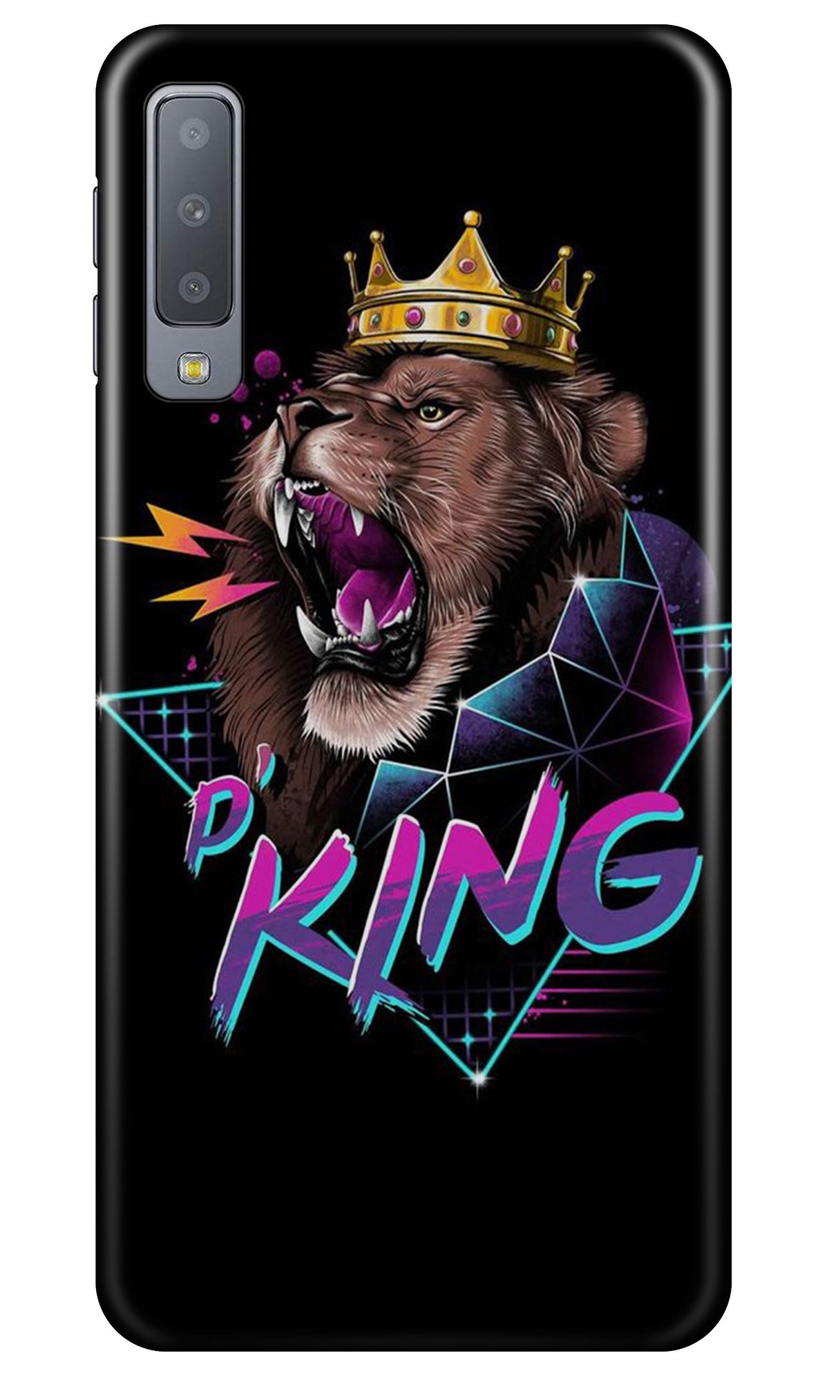 Lion King Case for Samsung Galaxy A7 2018 (Design No. 219)