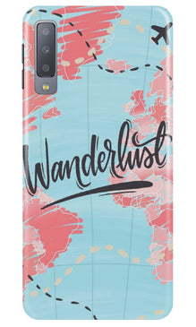 Wonderlust Travel Mobile Back Case for Samung Galaxy A70s (Design - 223)