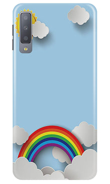 Rainbow Mobile Back Case for Samung Galaxy A70s (Design - 225)