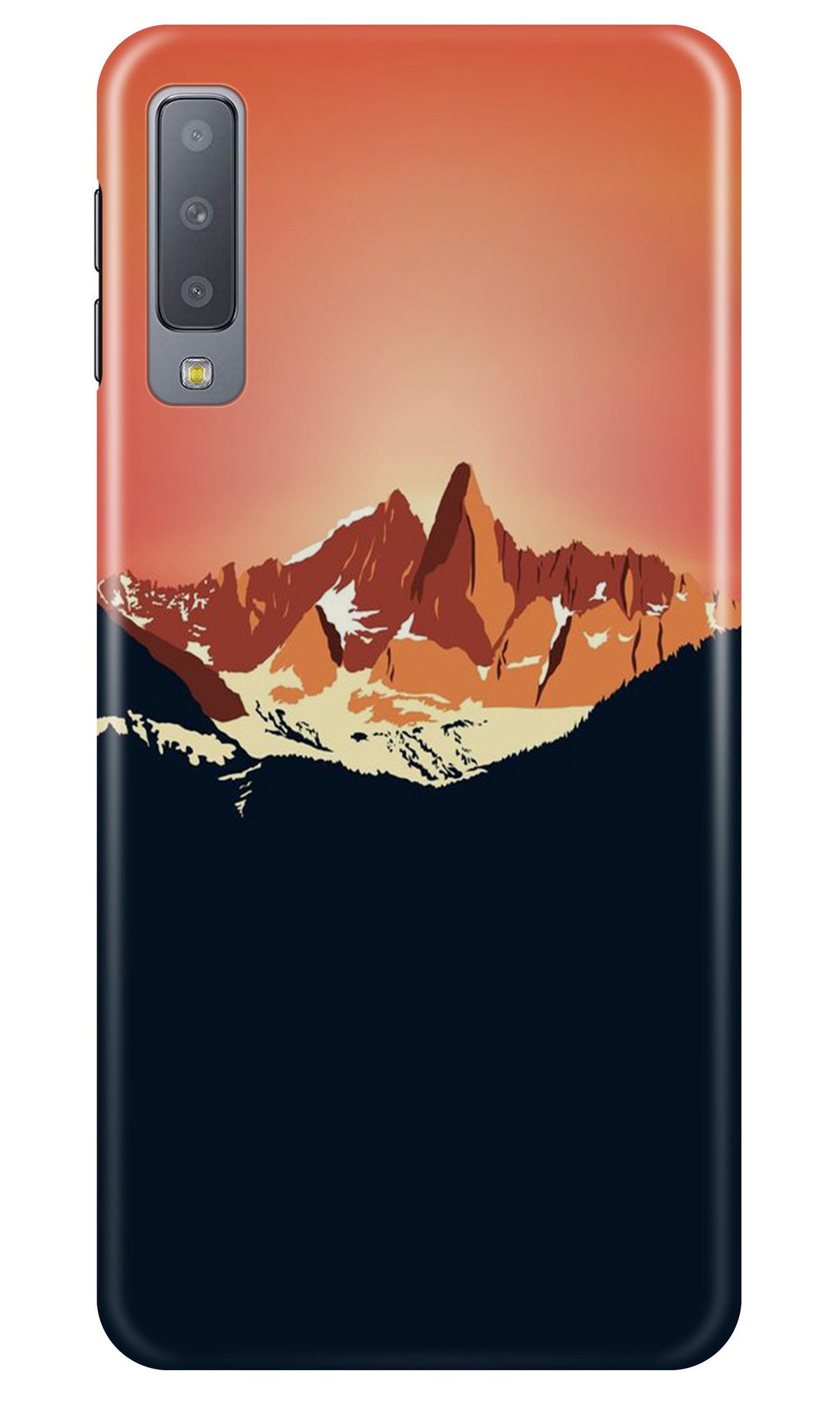 Mountains Case for Samsung Galaxy A7 2018 (Design No. 227)