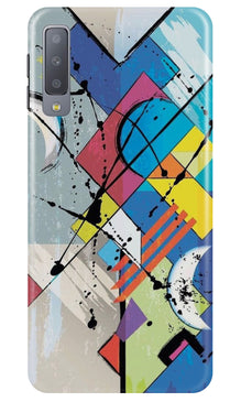 Modern Art Mobile Back Case for Samung Galaxy A70s (Design - 235)