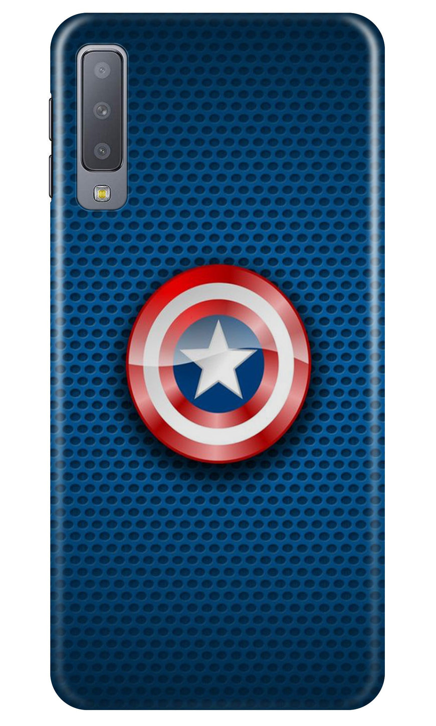 Captain America Shield Case for Samsung Galaxy A70 (Design No. 253)