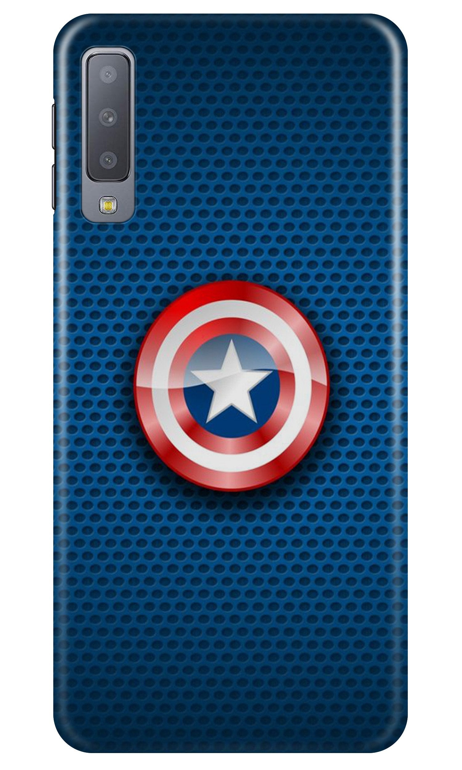 Captain America Shield Case for Samung Galaxy A70s (Design No. 253)