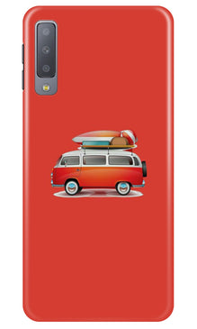 Travel Bus Mobile Back Case for Samung Galaxy A70s (Design - 258)
