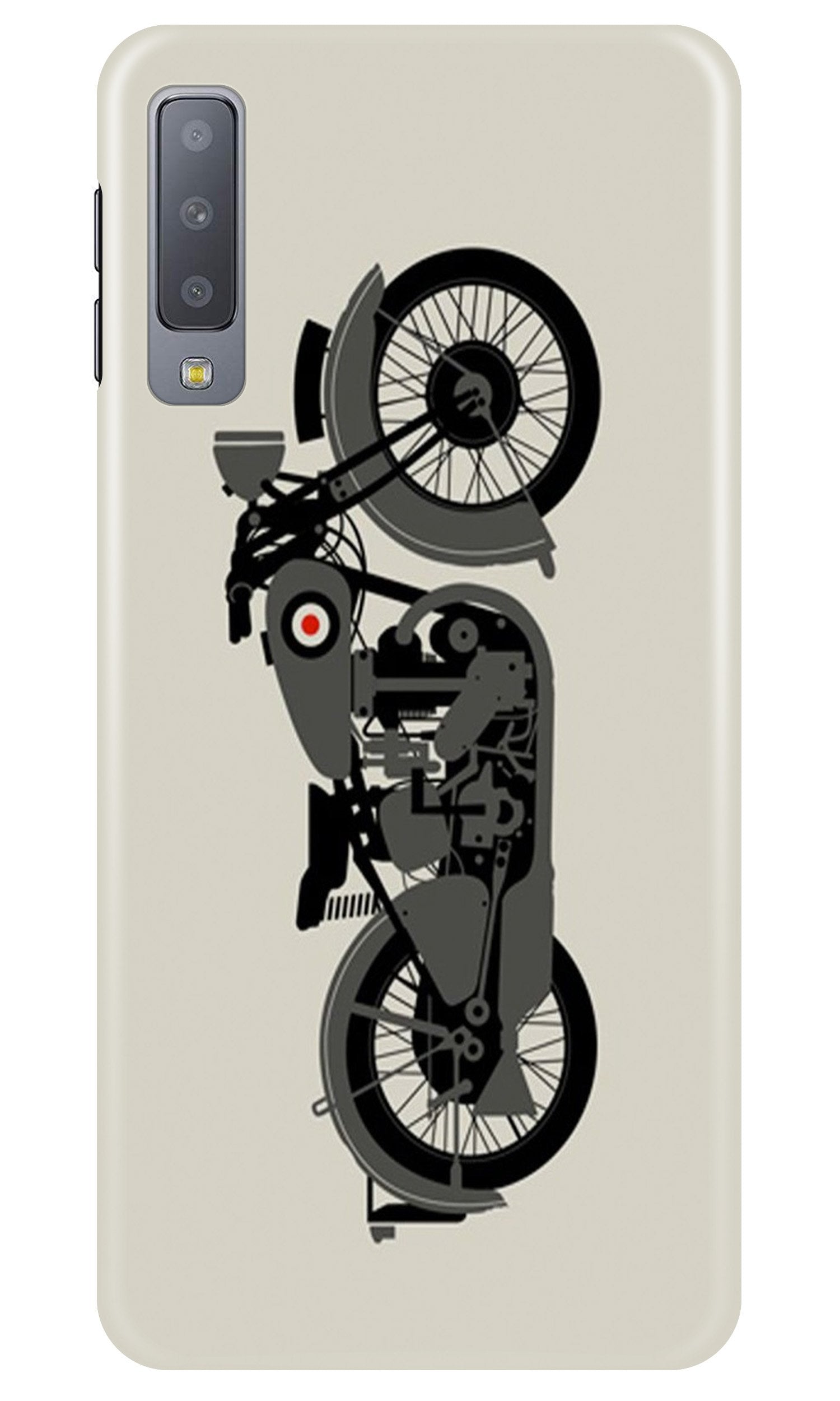 MotorCycle Case for Samung Galaxy A70s (Design No. 259)
